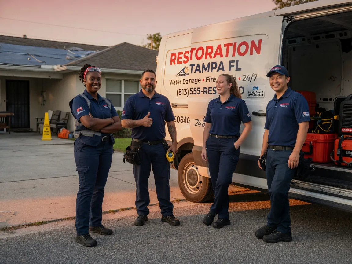 Water Damage Restoration company in Pinecrest, CA